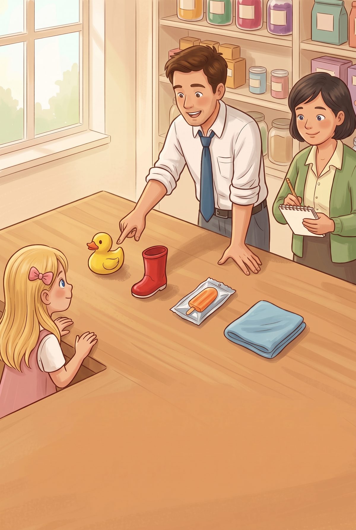 He spread them across the big table and pointed to each in turn. "This one lasts longest," he explained, "and this one...