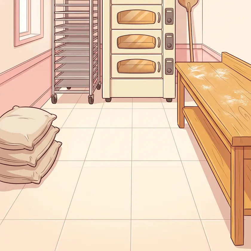 Where Lea's baker works