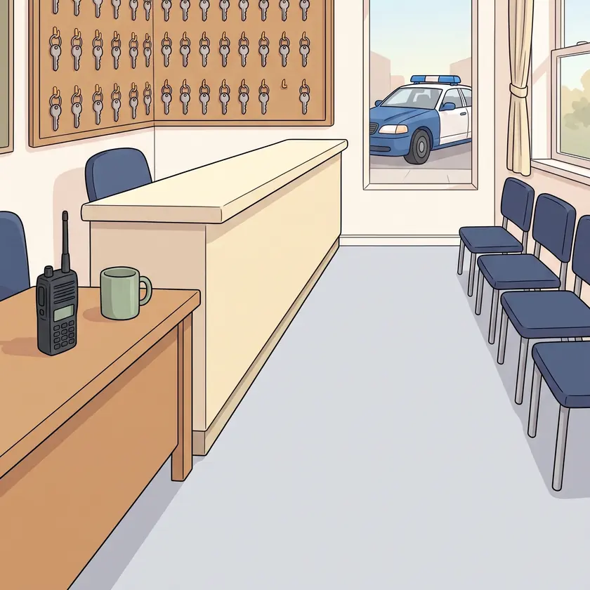 Where Lea's police officer works