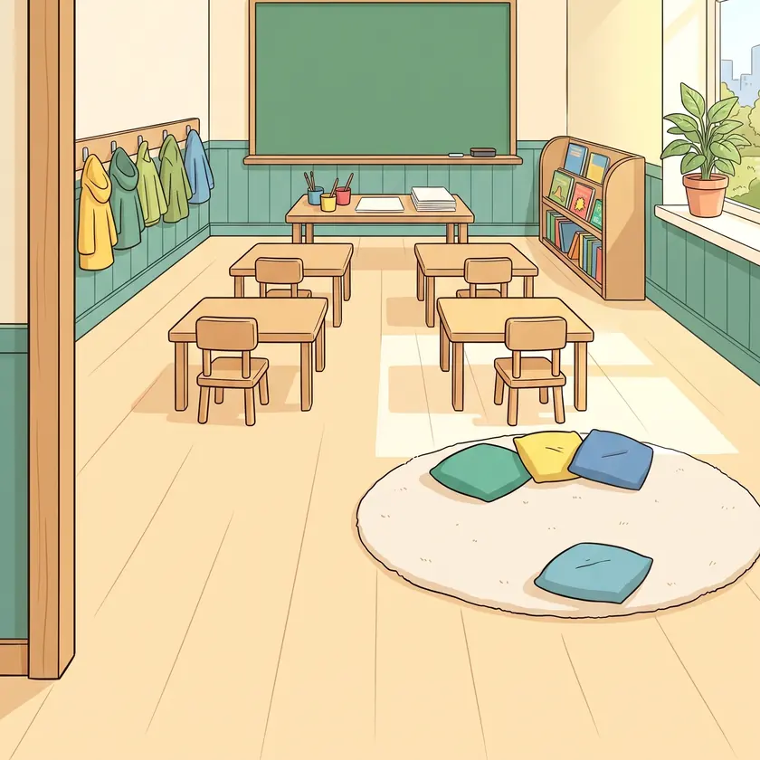 Where Lea's teacher works