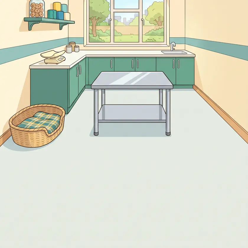 Where Lea's vet works